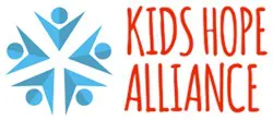 A logo for the kids alliance of greater new york.